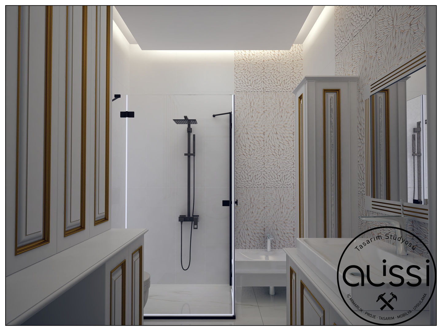 SELVİ / EVİ, ALİSSİ İÇ MİMARLIK ALİSSİ İÇ MİMARLIK Classic style bathroom