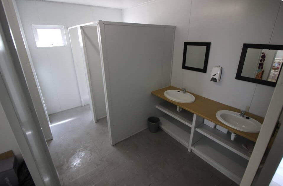 The bathroom Container Rental and Sales (Pty) Ltd Rustic style bathroom