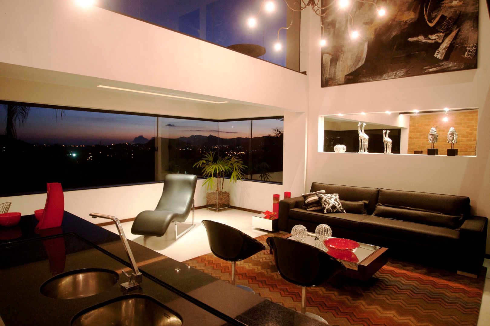 Interior, Studiopar Arquitetura Studiopar Arquitetura 모던스타일 거실