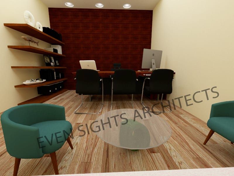 Interiors, EVEN SIGHTS ARCHITECTS EVEN SIGHTS ARCHITECTS مكتب عمل أو دراسة