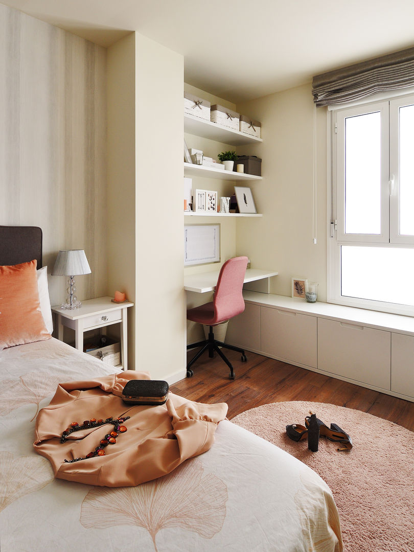 Un dormitorio femenino y singular Noelia Villalba Interiorista Dormitorios de estilo moderno