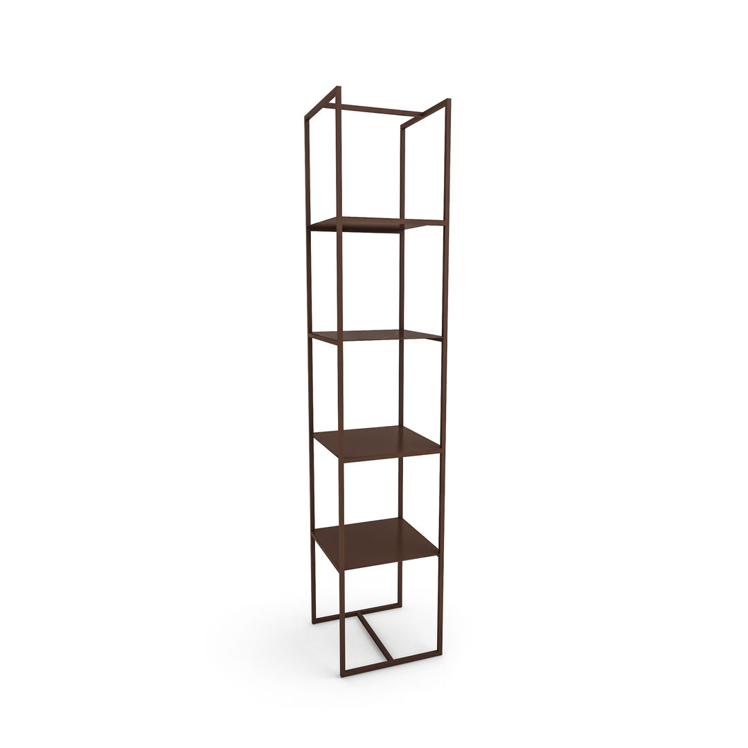 PERSEO: LE LIBRERIE DALLO SMART DESIGN IN VERTICALE, Siderio Siderio Modern houses Iron/Steel Accessories & decoration