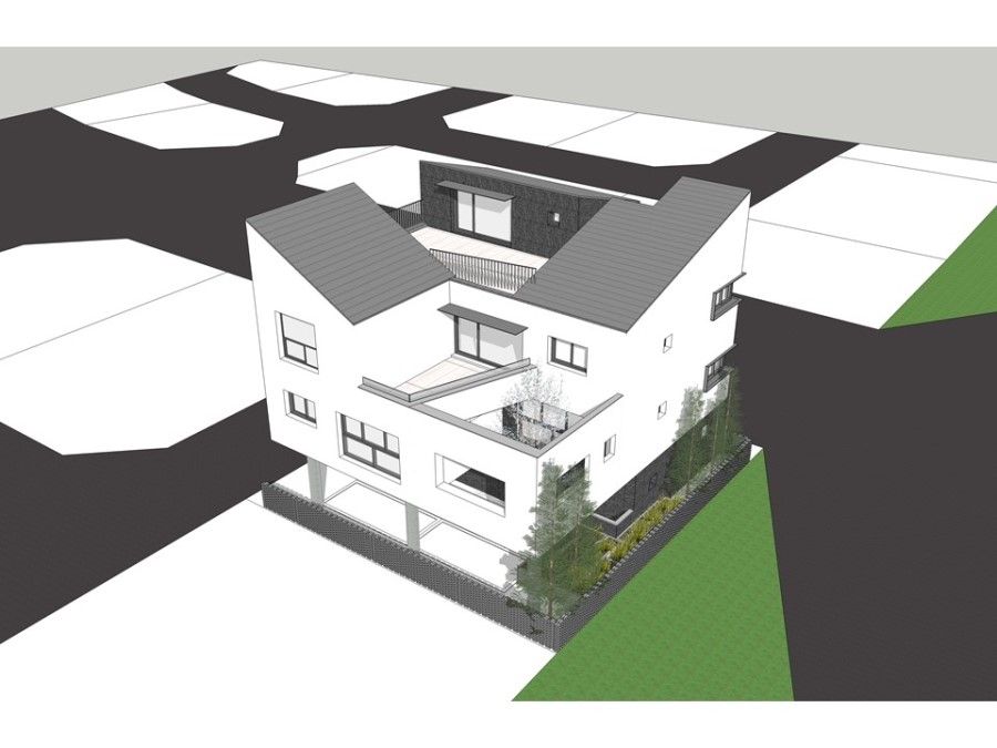 삼지붕집 planning, 하우스플래너: 하우스플래너의 현대 ,모던