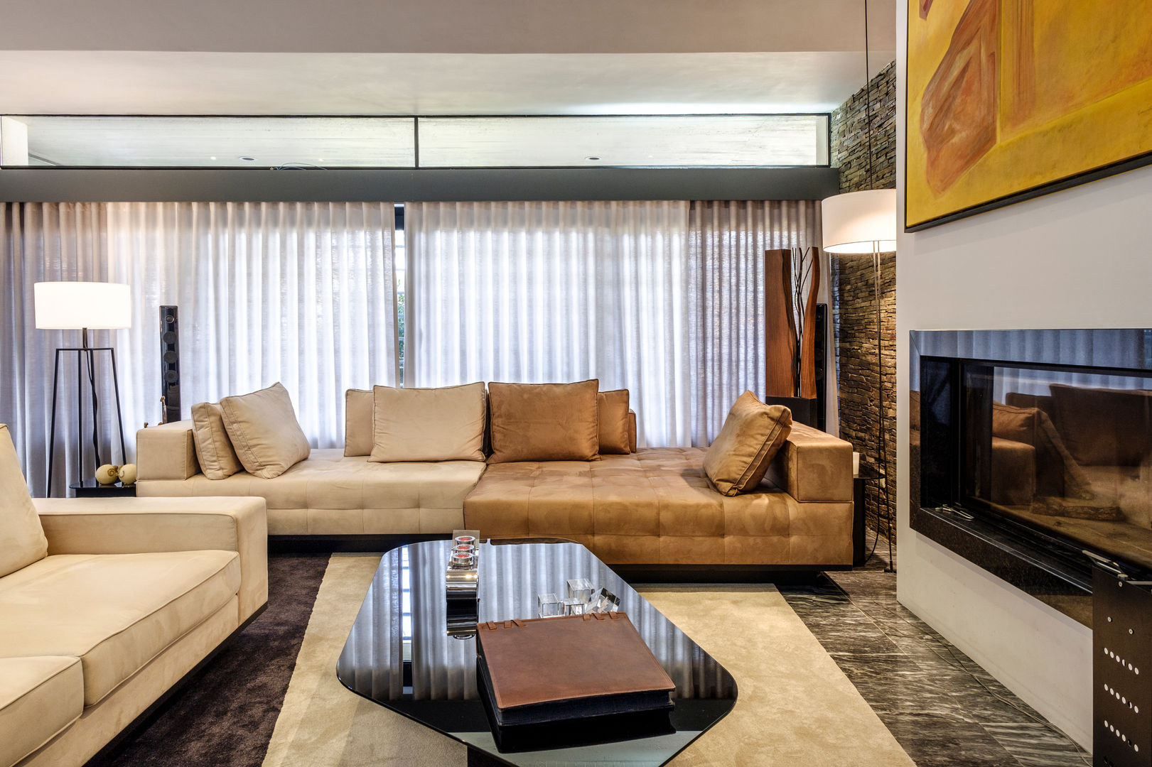 Vivenda na Aroeira , Oficina Design Oficina Design Modern living room