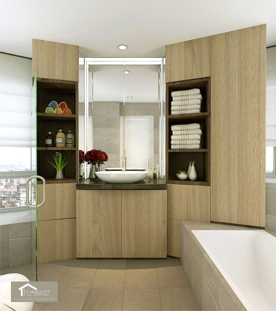 Bathroom Singapore Carpentry Interior Design Pte Ltd Bathroom