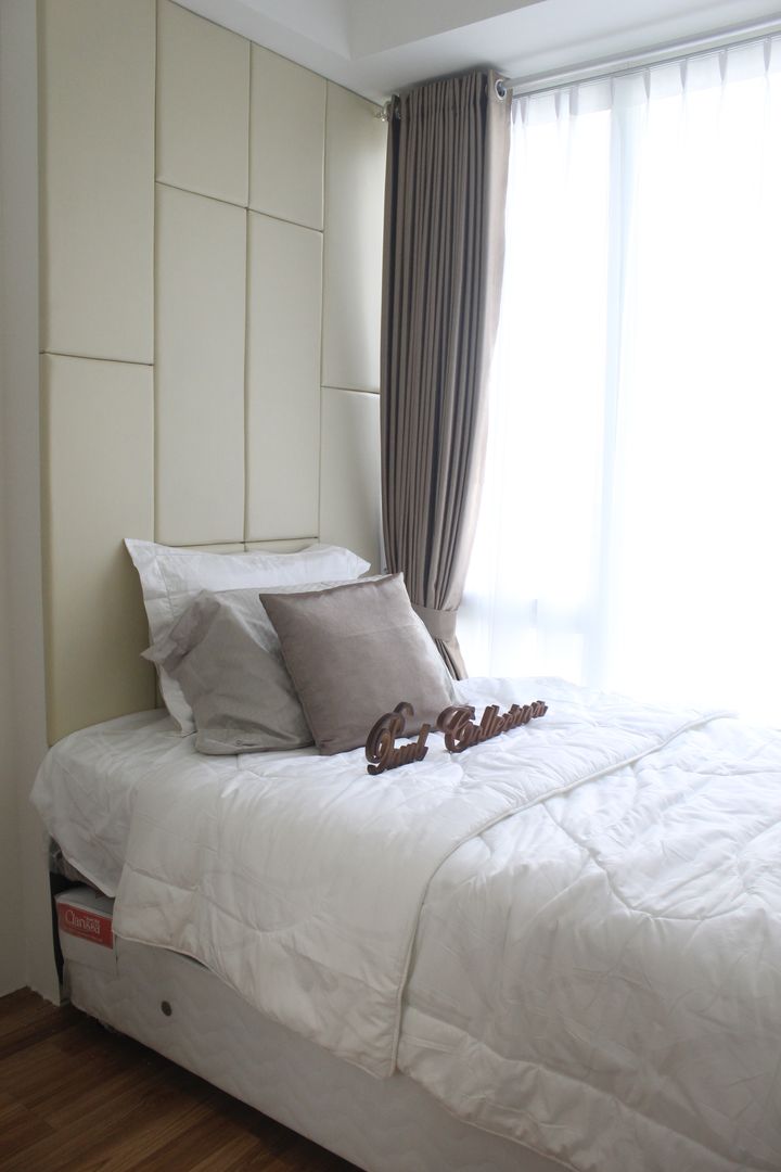 Apartemen Landmark II - Tipe 2 Bedroom (Design I), POWL Studio POWL Studio Minimalist bedroom