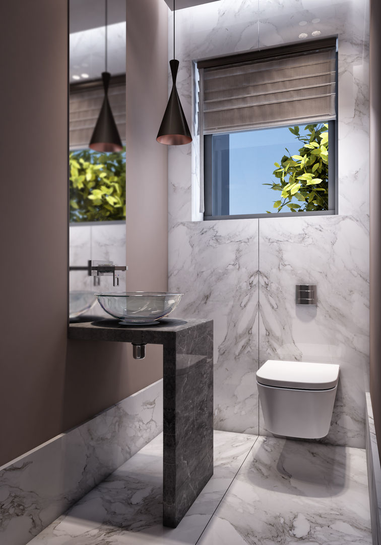 Madinaty - Private home, The Superstudio The Superstudio Modern Banyo