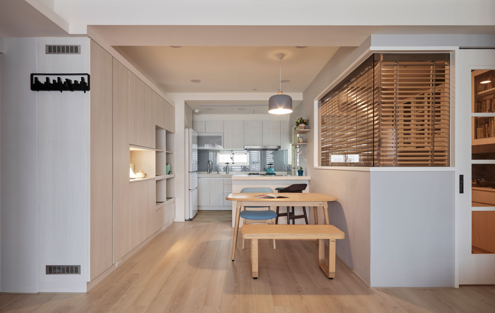 廳 耀昀創意設計有限公司/Alfonso Ideas Scandinavian style kitchen