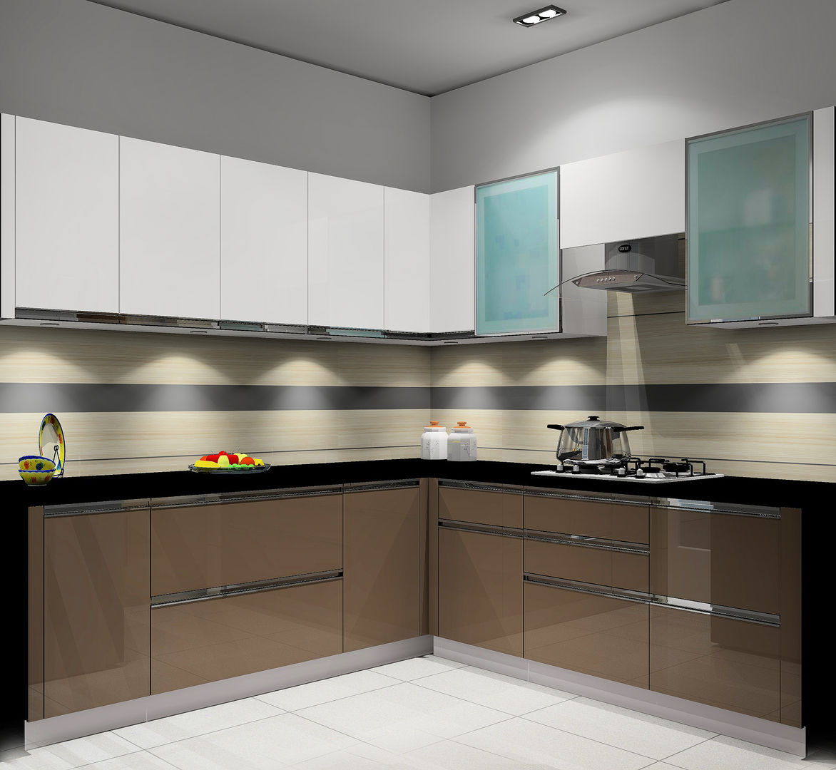 House Interior, Paimaish Paimaish Built-in kitchens MDF