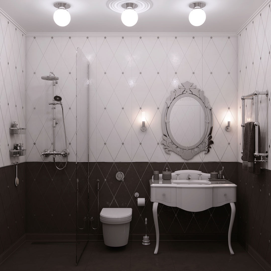 «New Retro», Wide Design Group Wide Design Group Bathroom