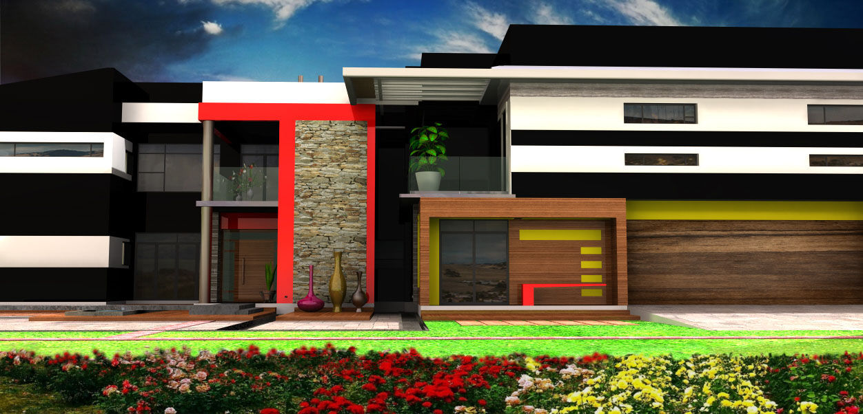 3D Architectural Rendering: modern by Kori Interiors, Modern