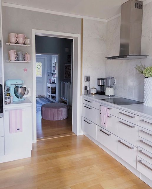 A casa Rosa, AL Interiores AL Interiores Кухонные блоки Изделия из древесины Прозрачный