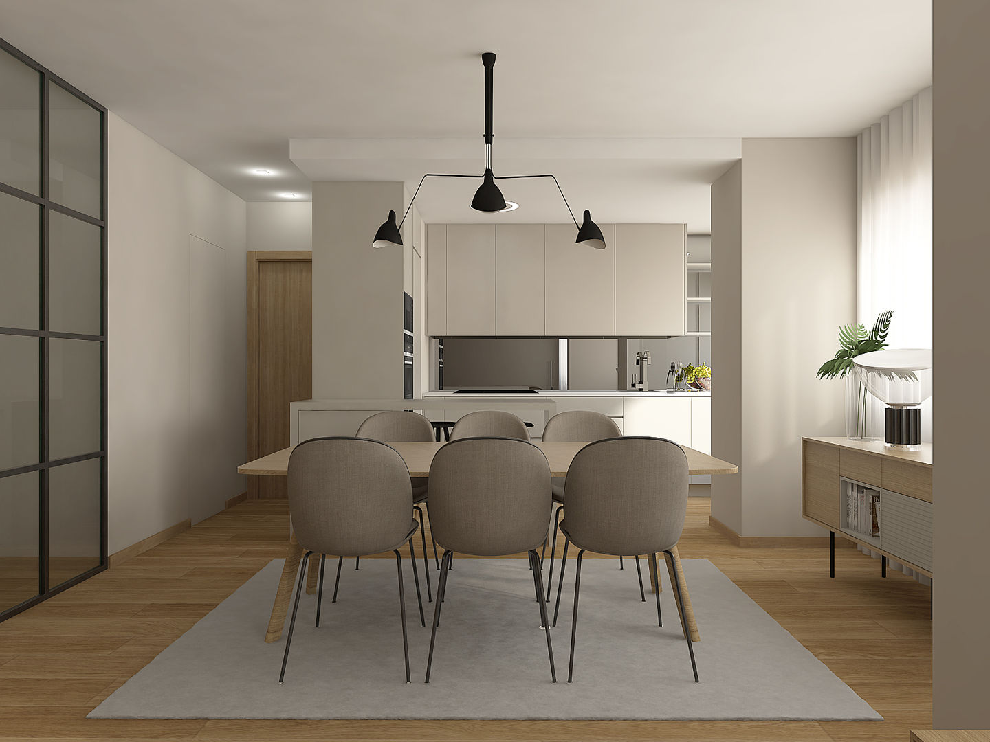 Apartamento NP , 411 - Design e Arquitectura de Interiores 411 - Design e Arquitectura de Interiores Modern dining room