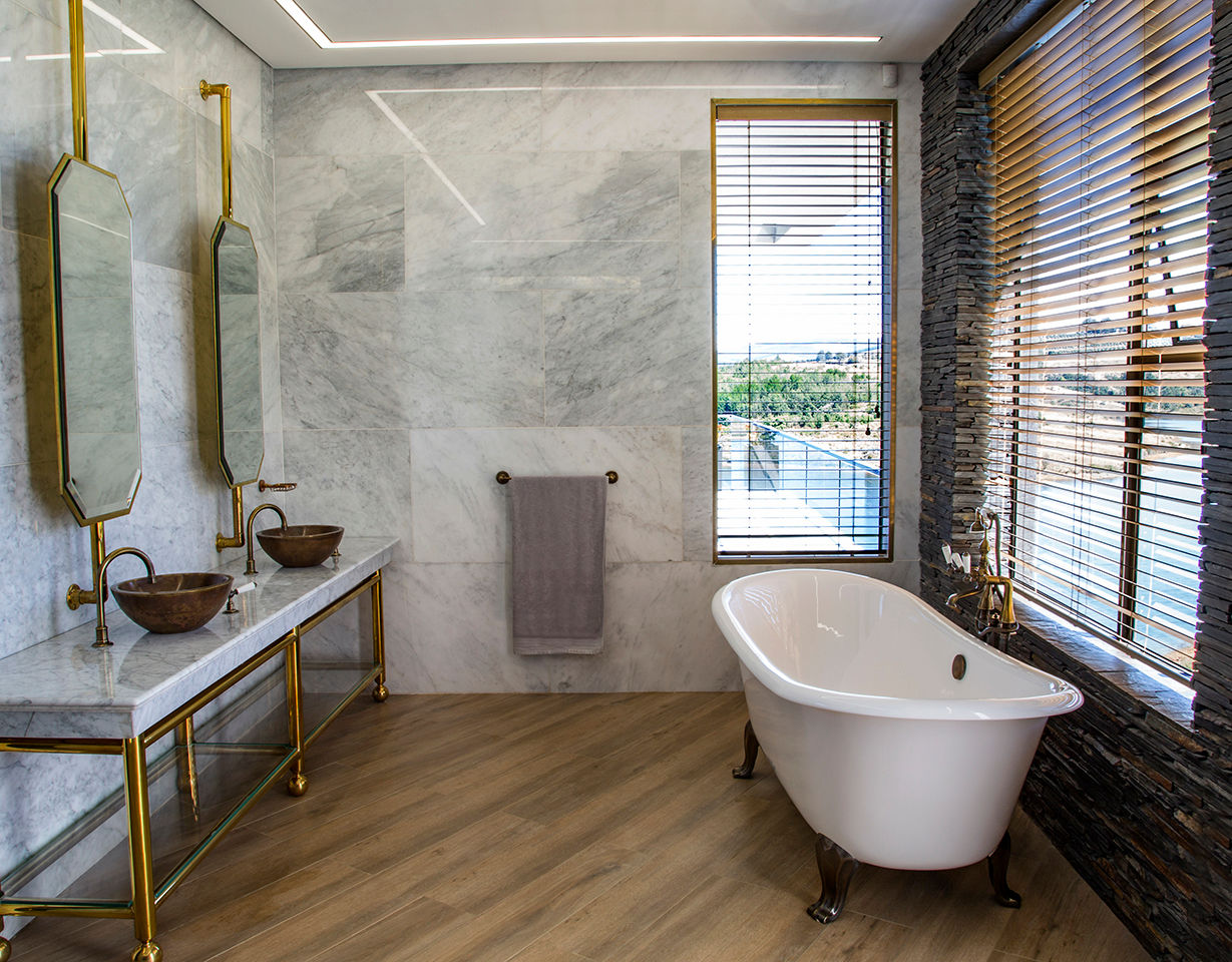 House Ebenezer: A Measure Of Texture , AB DESIGN AB DESIGN Casas de banho minimalistas