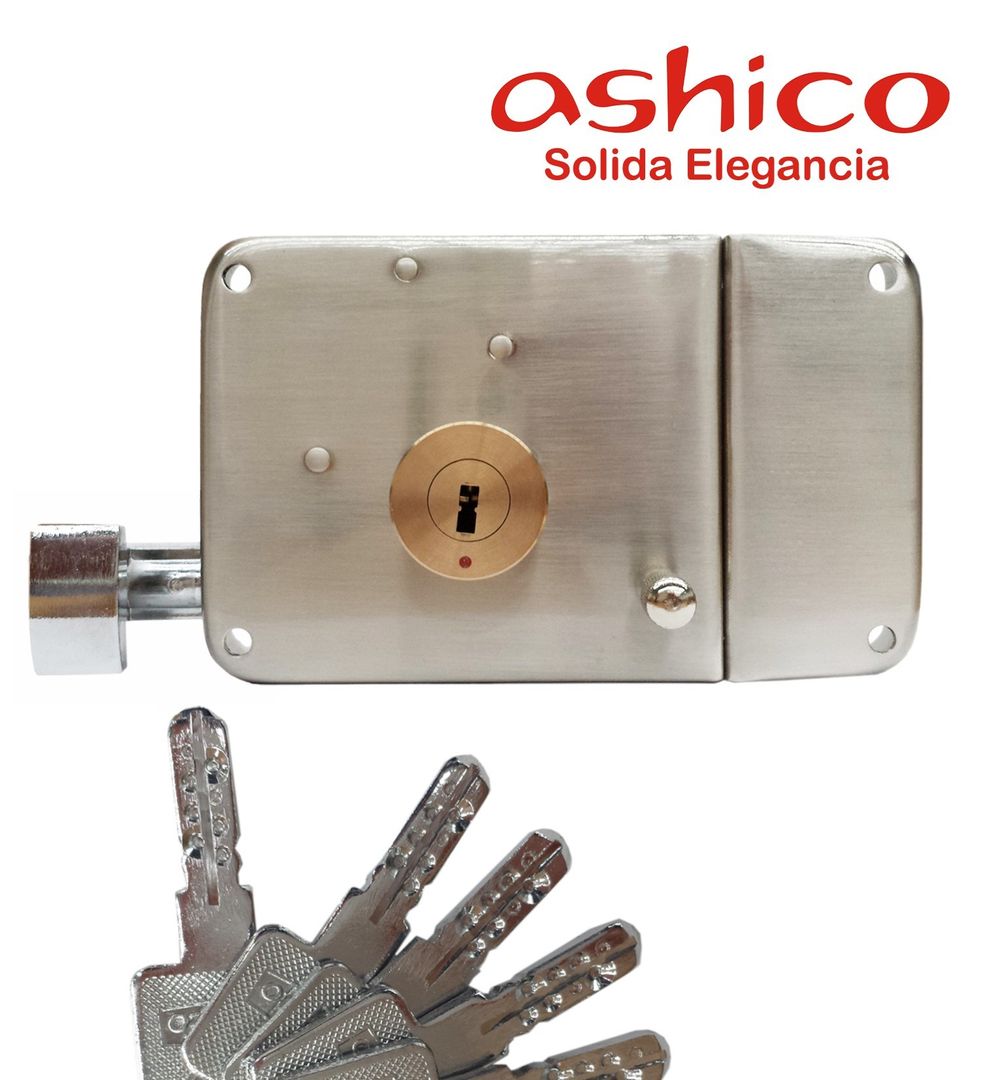 Cerradura de Sobreponer Facil Fix Industrial de Cerraduras Puertas industriales Hierro/Acero Puertas