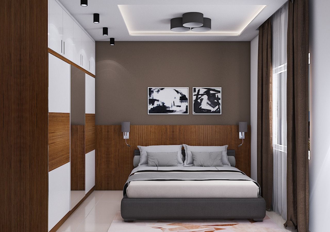 Prestige Ferns 2 BHK , Modulart Modulart Moderne Schlafzimmer