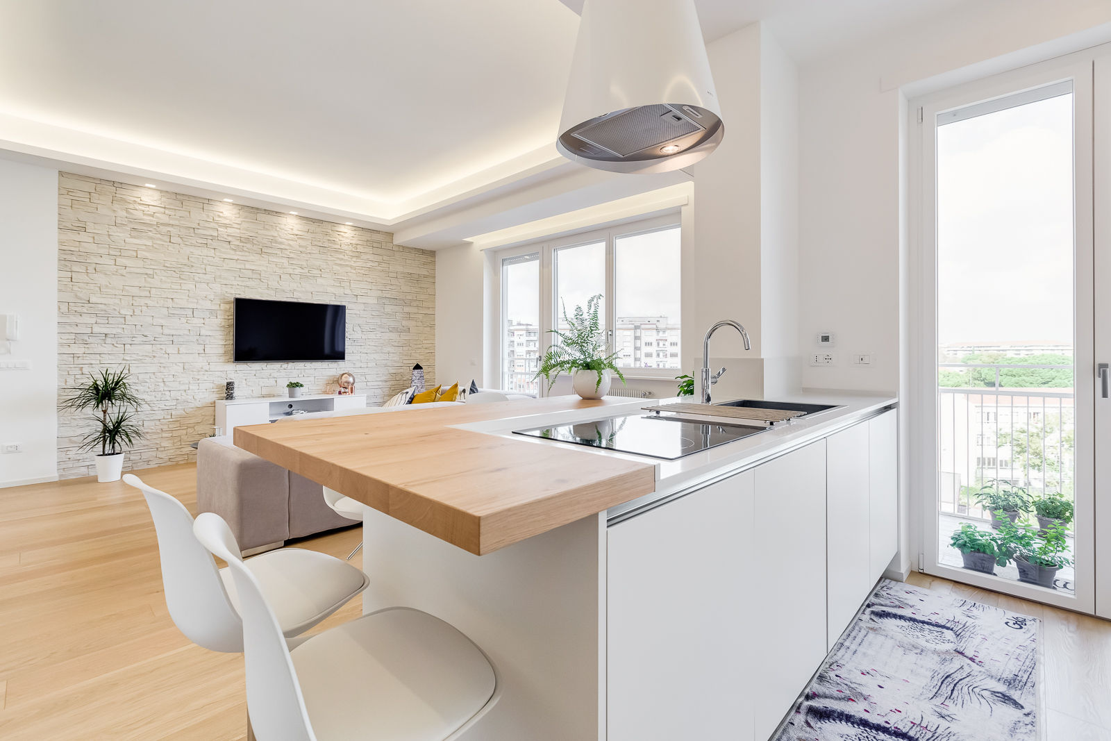 Don Bosco Minimal Design - Eleganza e Semplicità per una Casa Moderna, EF_Archidesign EF_Archidesign Modern kitchen