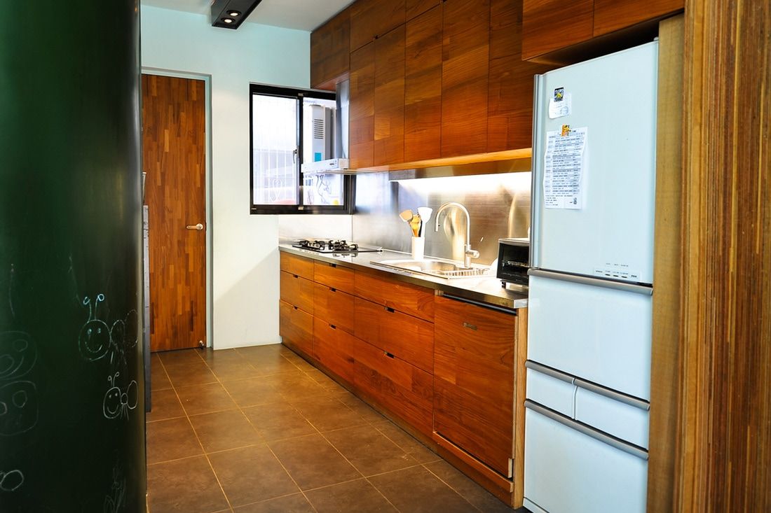寬敞的廚房空間 直方設計有限公司 Kitchen