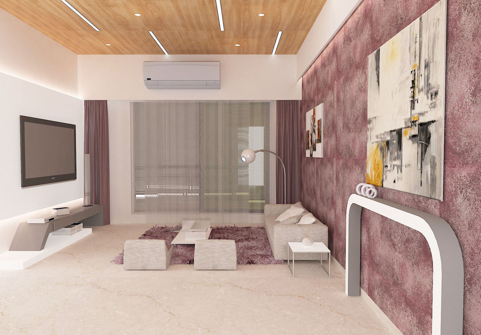 Moden Bedroom Designs Golden Spiral Productionz (p) ltd Modern style bedroom