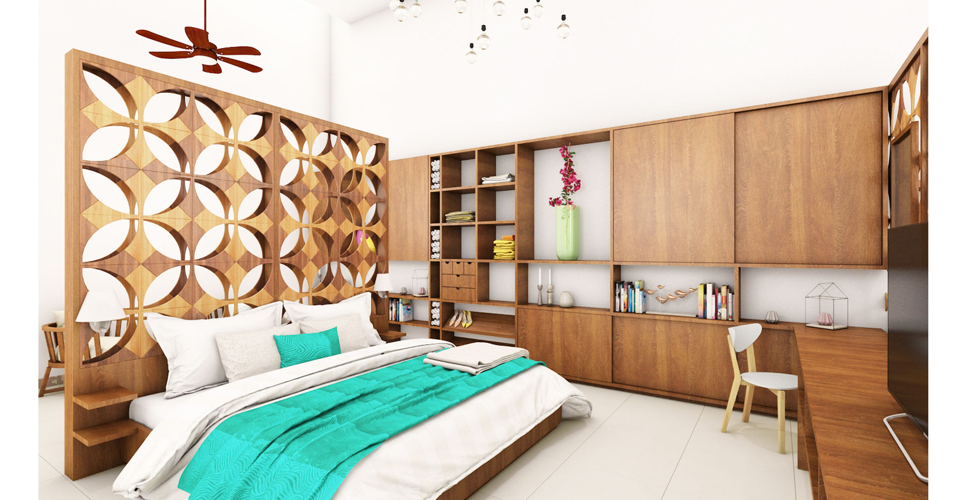 Loft Casa 53, Escaleno Taller de Diseño Escaleno Taller de Diseño Kamar Tidur Gaya Eklektik Kayu Wood effect