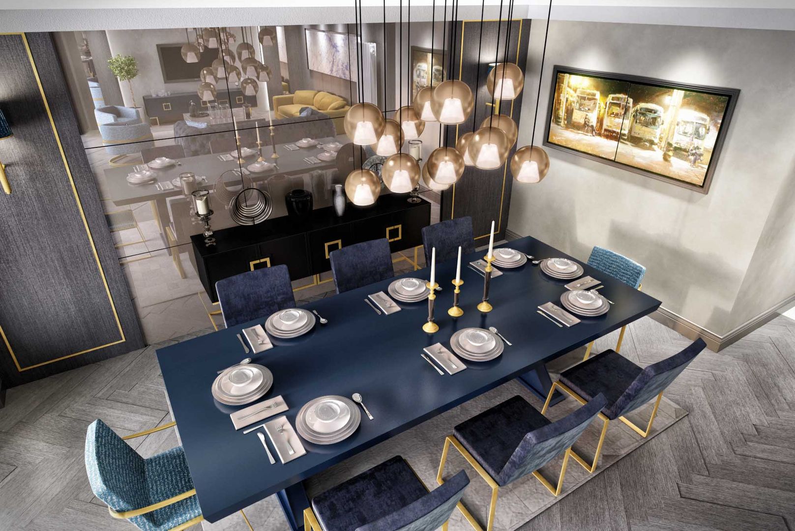 Hande E. Konut, ANTE MİMARLIK ANTE MİMARLIK Modern dining room