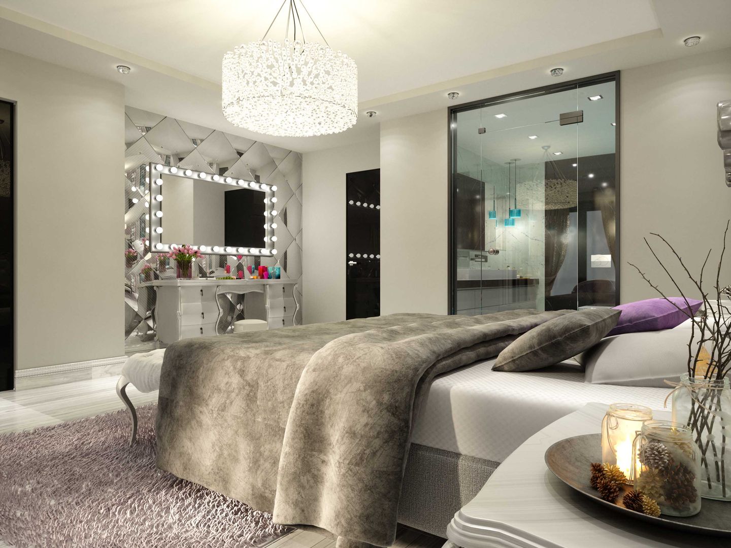 Hande E. Konut, ANTE MİMARLIK ANTE MİMARLIK Modern style bedroom