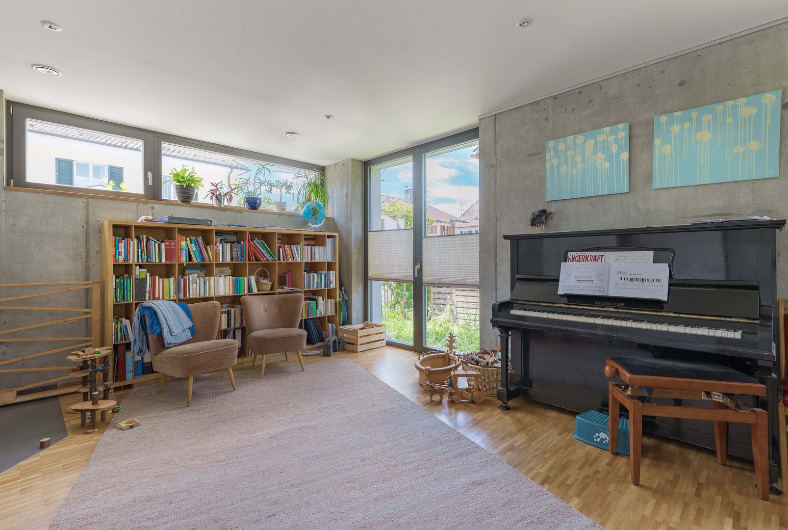 EFH in Weilheim, WSM ARCHITEKTEN WSM ARCHITEKTEN Modern living room