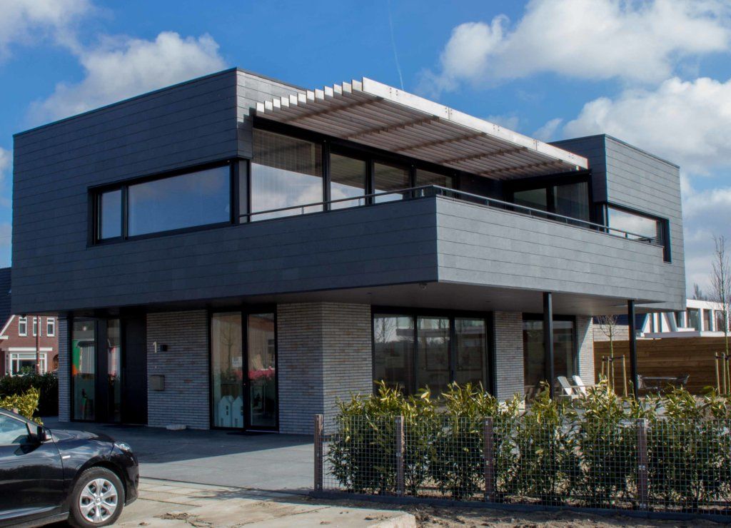 Moderne Villa in Plan Vaart Alkmaar, Nico Dekker Ontwerp & Bouwkunde Nico Dekker Ontwerp & Bouwkunde