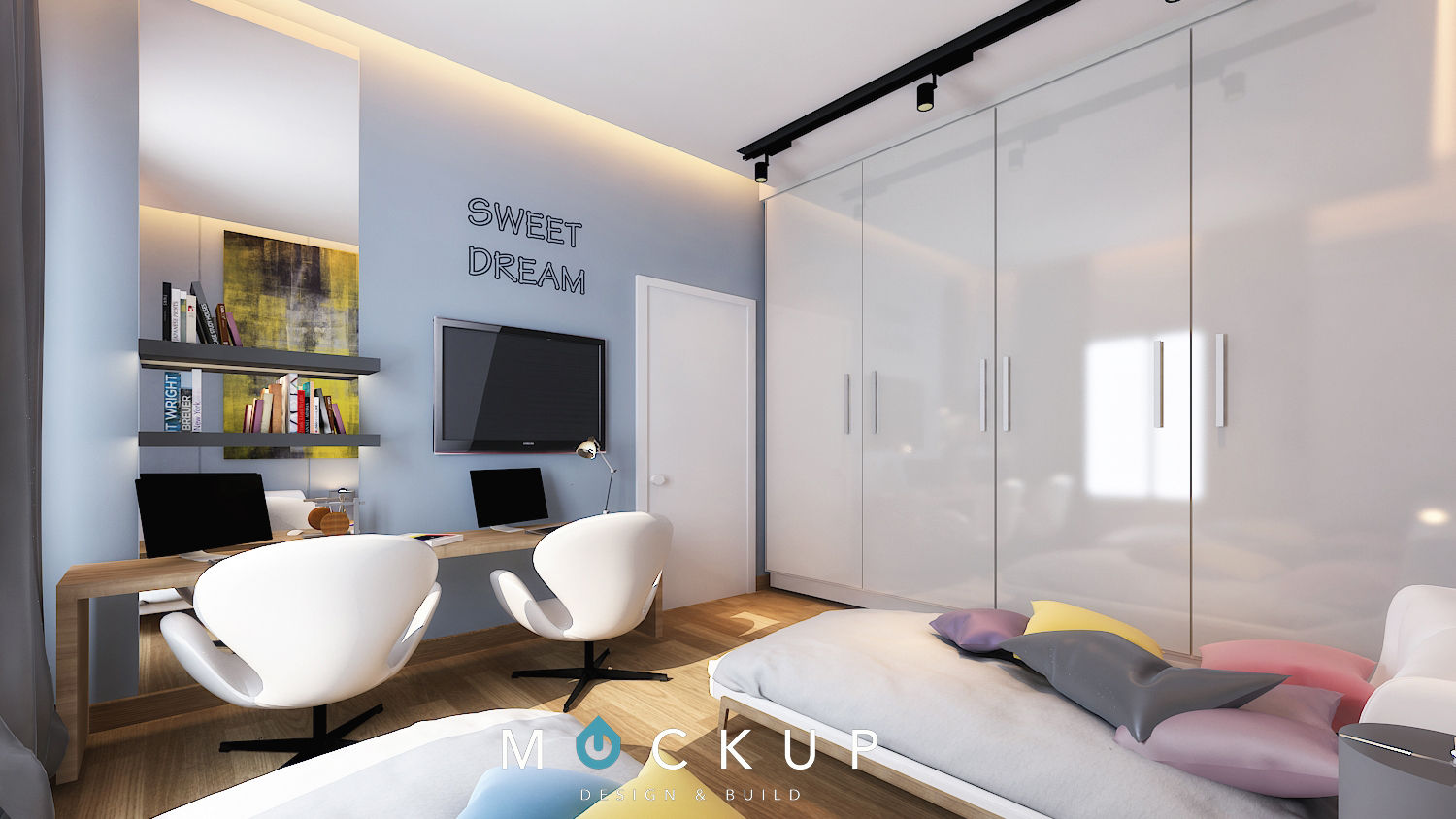 مدينتي - القاهرة الجديدة, Mockup studio Mockup studio Cuartos de estilo moderno