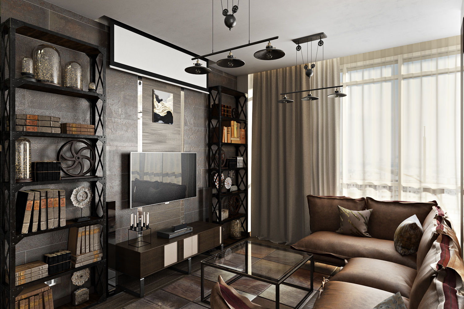 Soft Loft, Zibellino.Design Zibellino.Design Living room