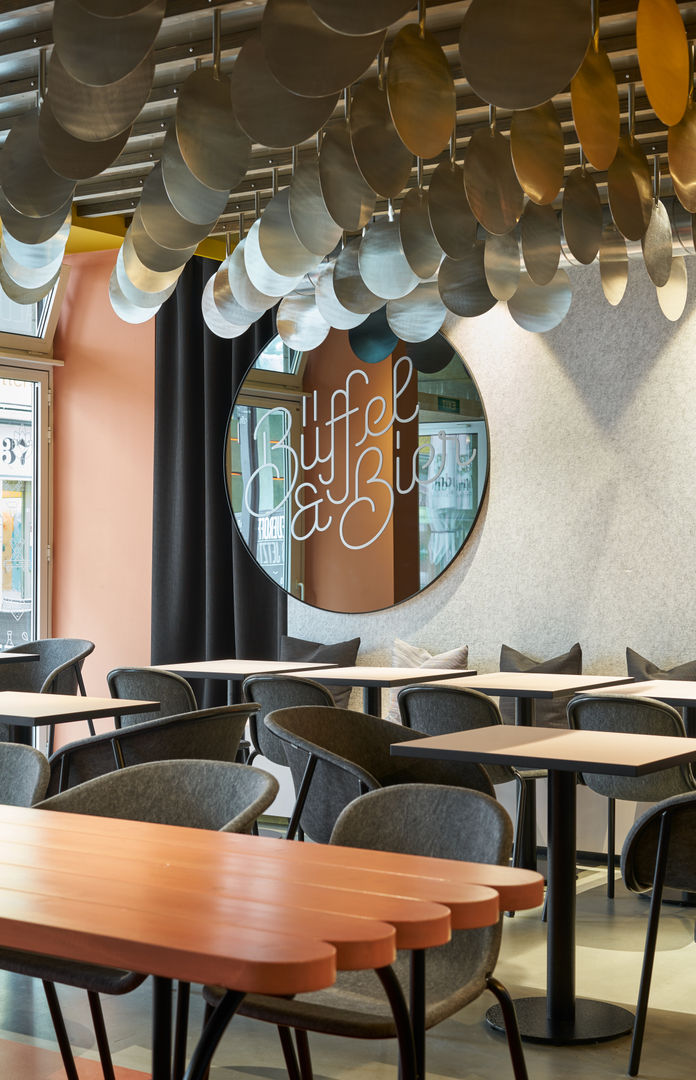 Büffel & Bier, Pizzeria in Stuttgart, Studio Komo Studio Komo Gewerbeflächen Gastronomie