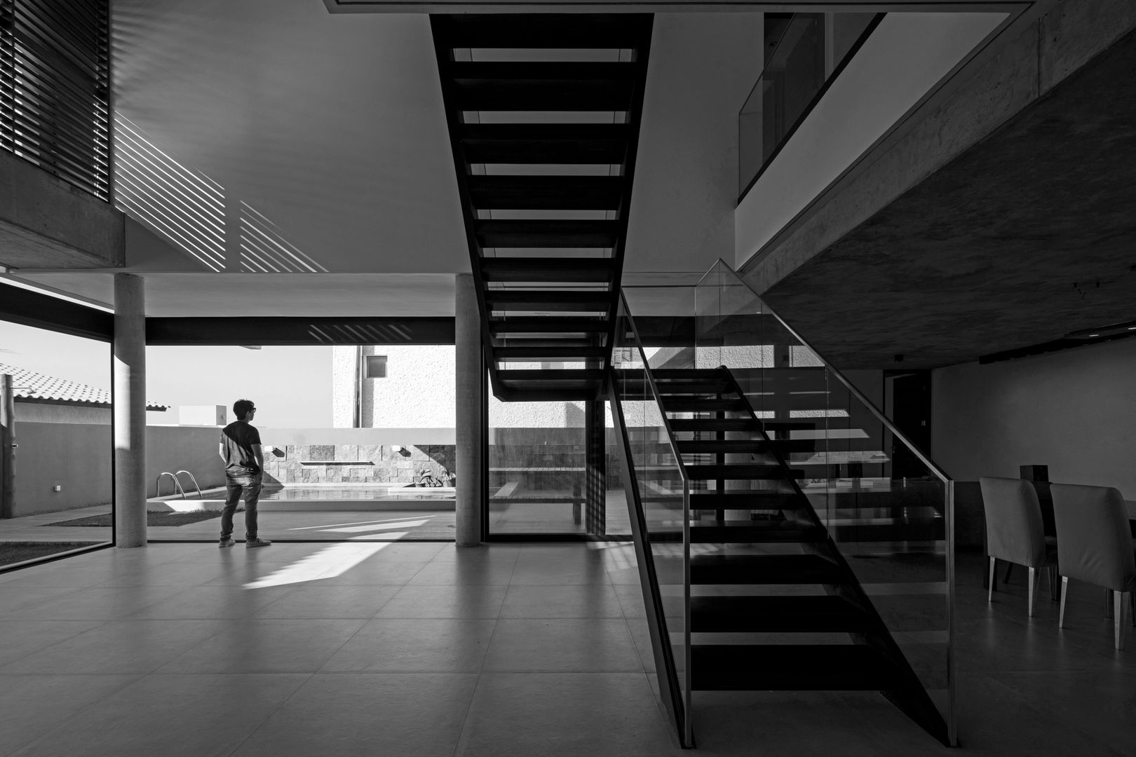 Casa IF, Martins Lucena Arquitetos Martins Lucena Arquitetos Tangga