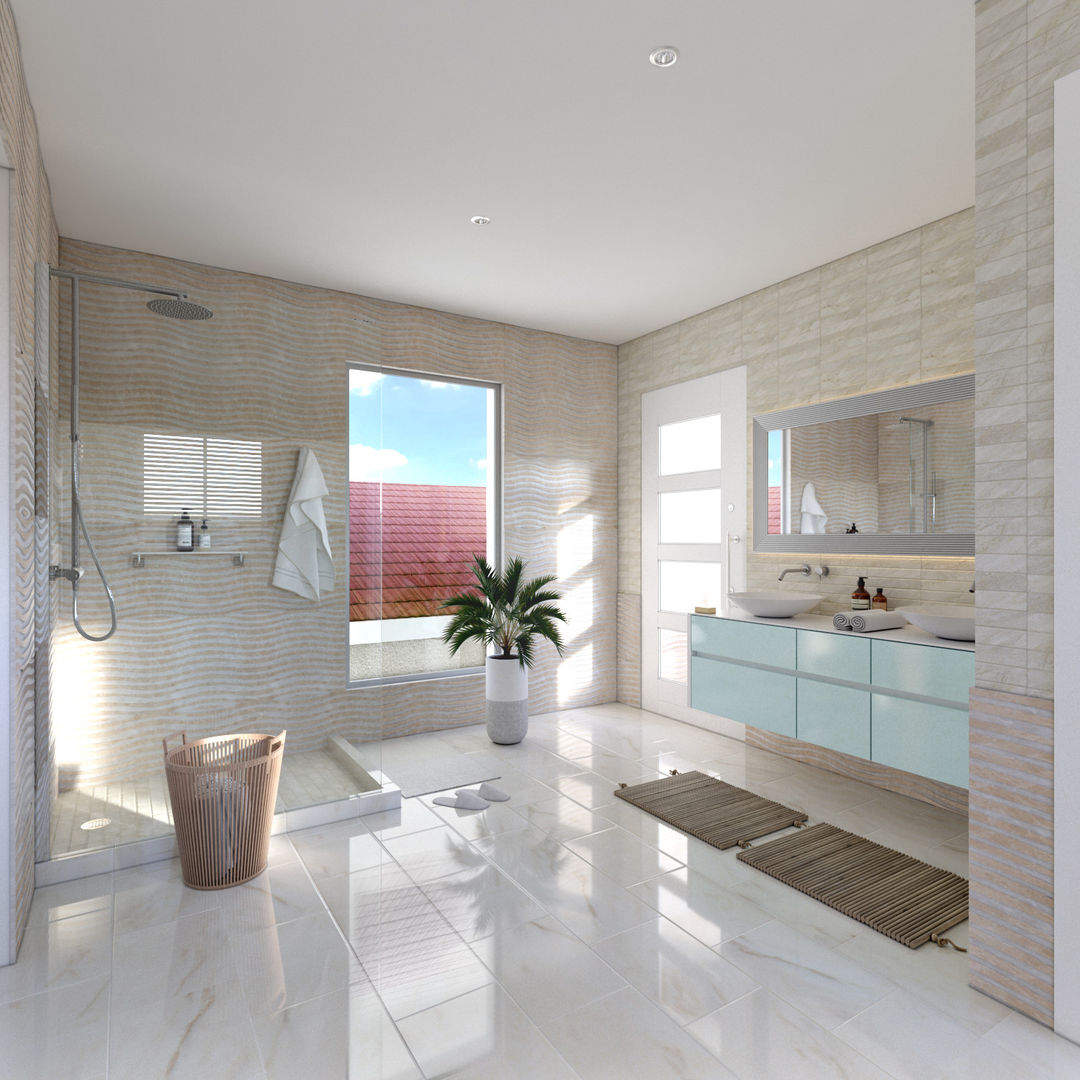 Master bathroom 1 Linken Designs