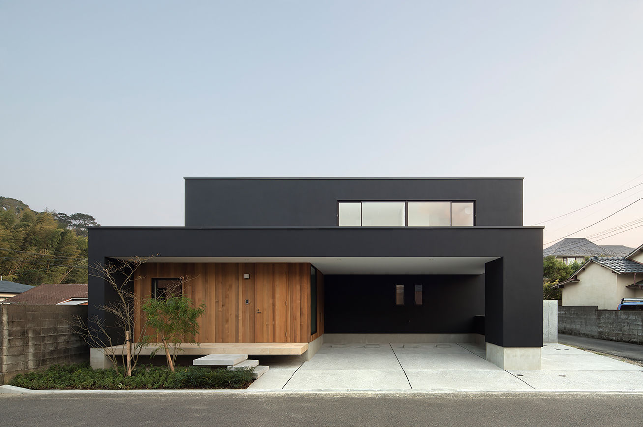 延岡の家, Atelier Square Atelier Square Modern home Concrete