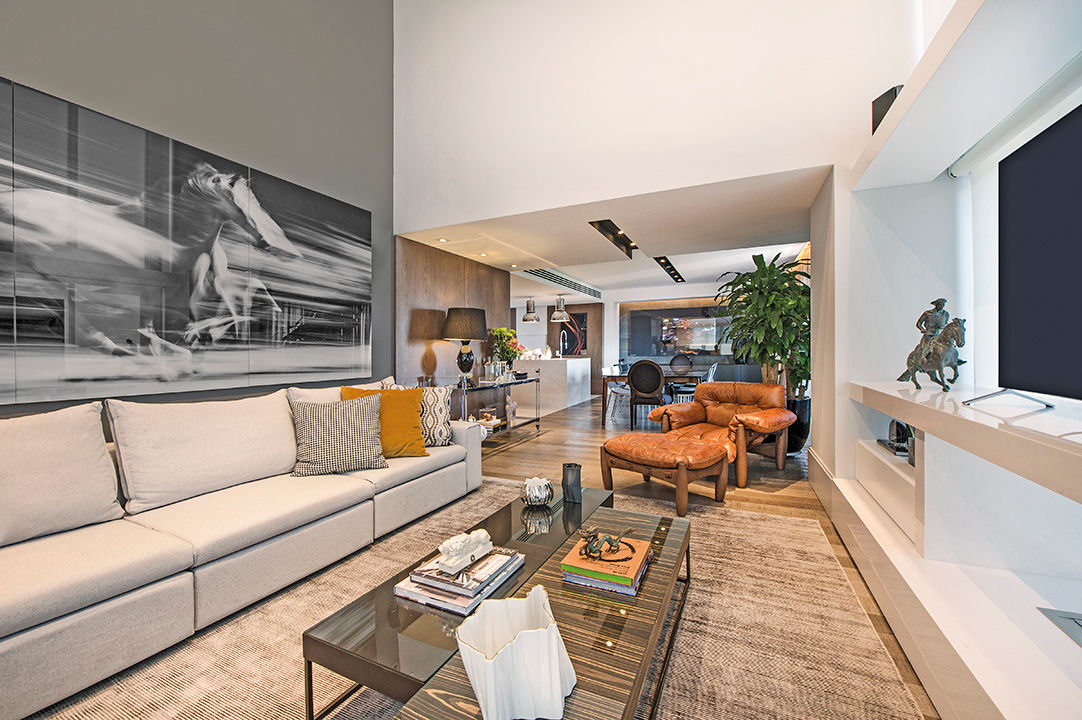 Apartamento Com Design, BG arquitetura | Projetos Comerciais BG arquitetura | Projetos Comerciais Modern living room