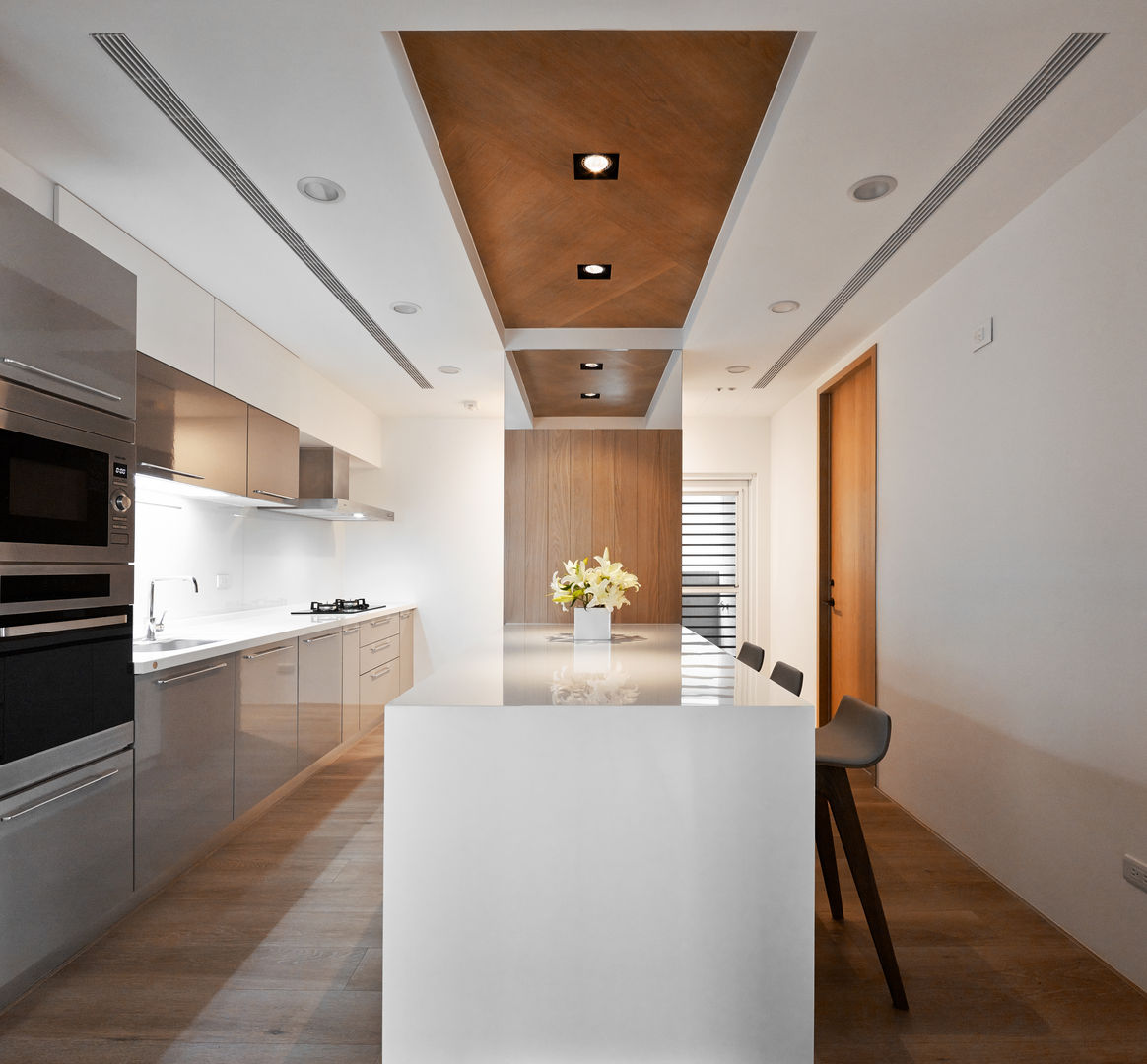 知己樹廈, Fertility Design 豐聚空間設計 Fertility Design 豐聚空間設計 Modern kitchen