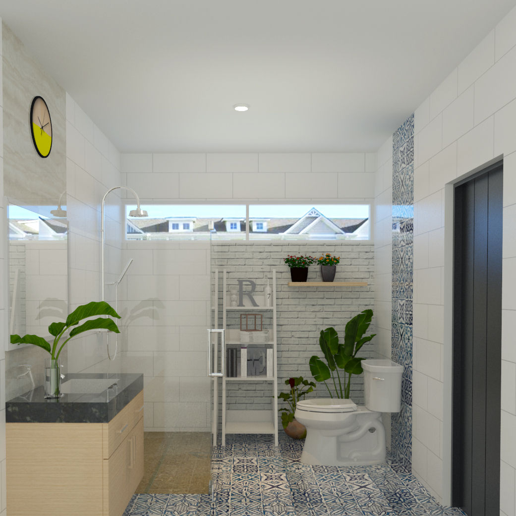 BSB Interior, Arsitekpedia Arsitekpedia Salle de bain minimaliste