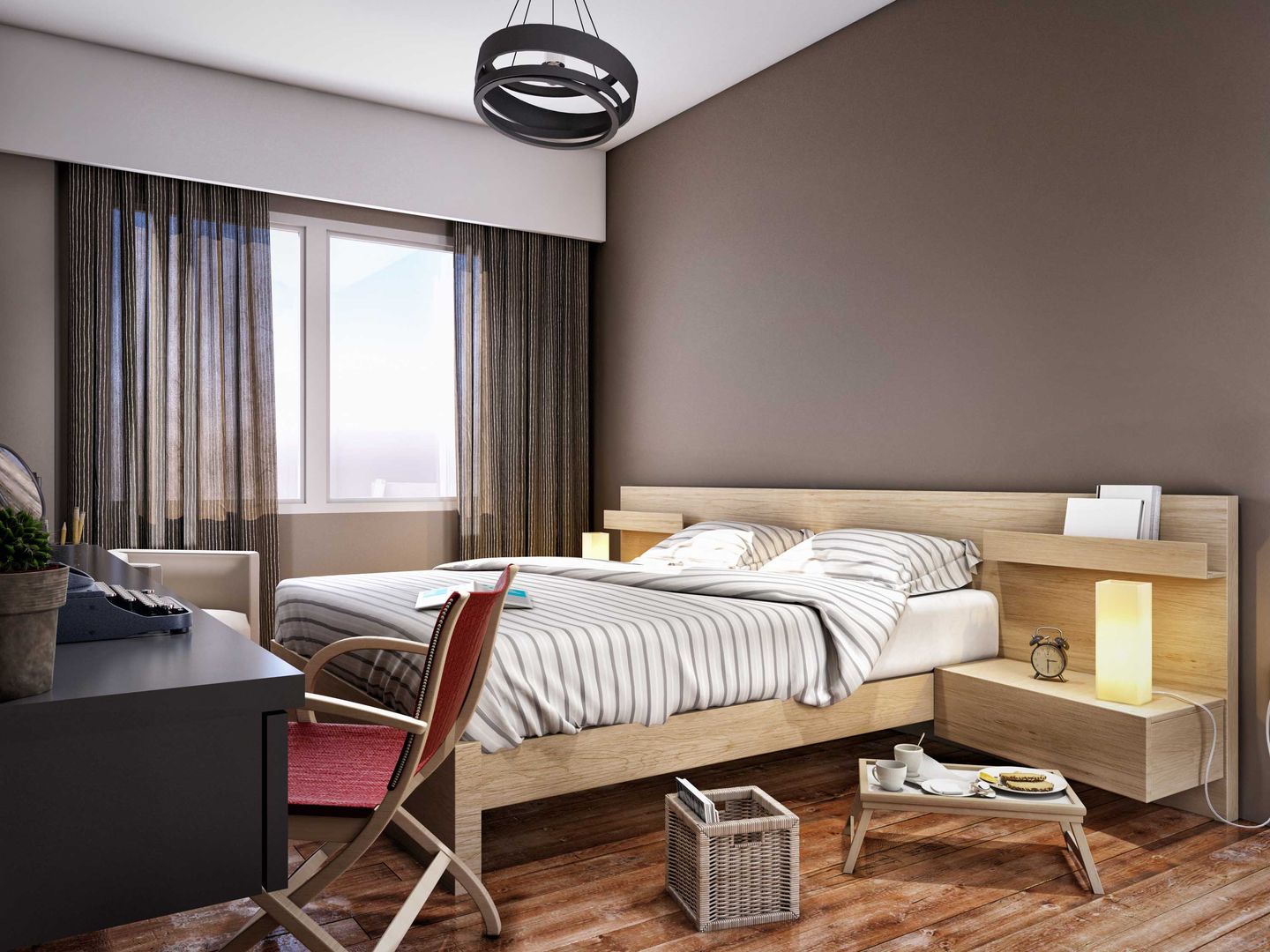 Tarabya Konutları, ANTE MİMARLIK ANTE MİMARLIK Modern style bedroom