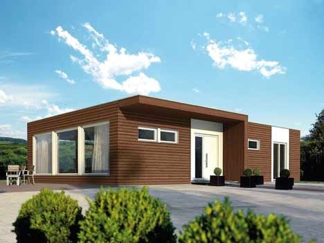 Casa modelo mediterráneo exclusivo casasfrau Casas prefabricadas Madera Acabado en madera