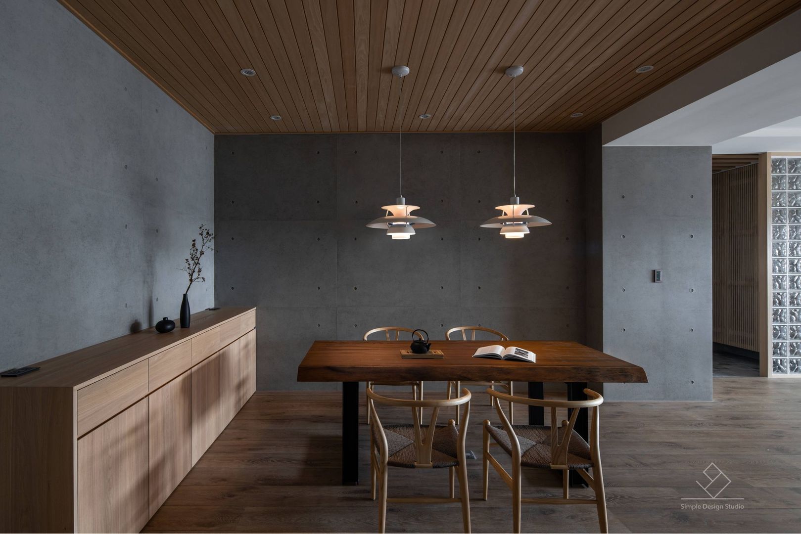 餐廳 極簡室內設計 Simple Design Studio Dining room