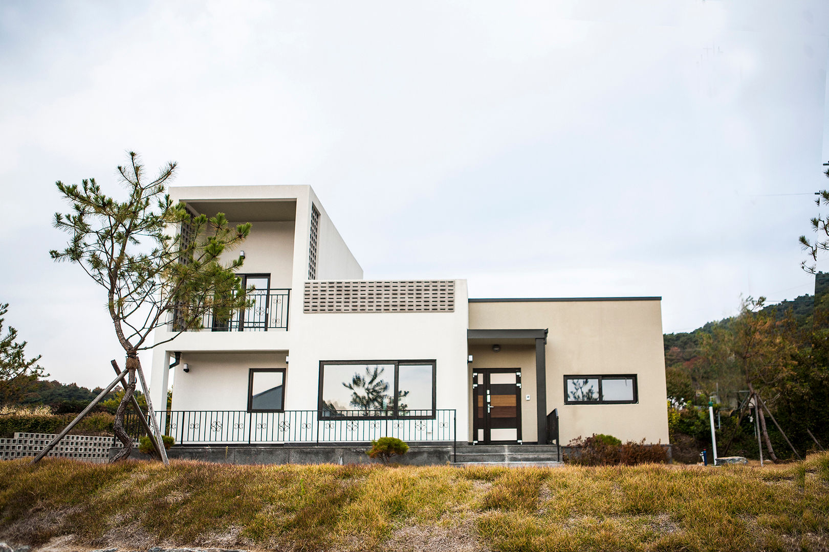 포전리주택, 8sky design 8sky design Wooden houses Wood Wood effect