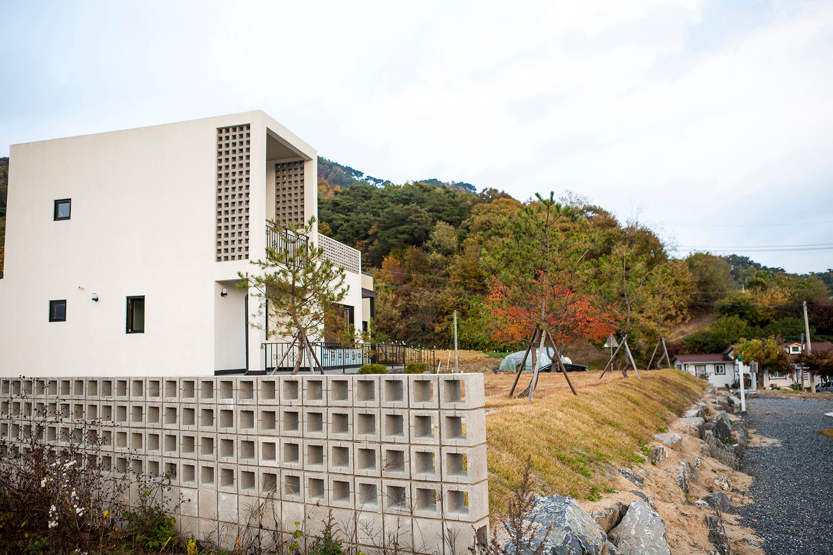 포전리주택, 8sky design 8sky design Wooden houses Wood Wood effect