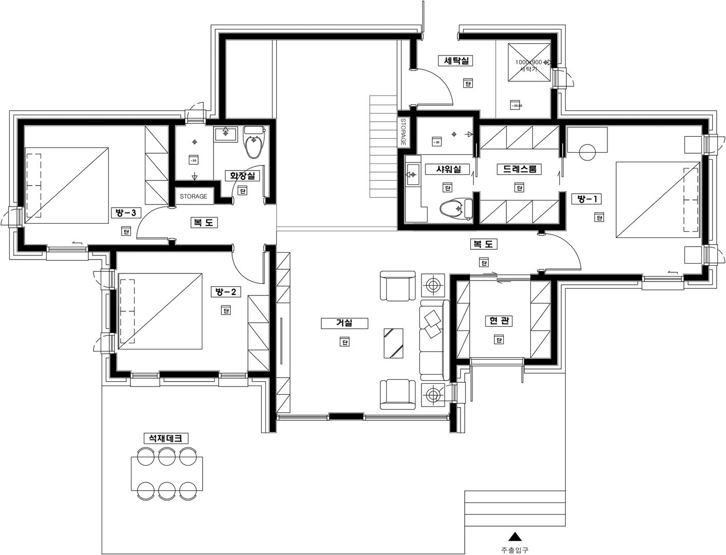 제천전원주택, 8sky design 8sky design Casas de campo Madera Acabado en madera