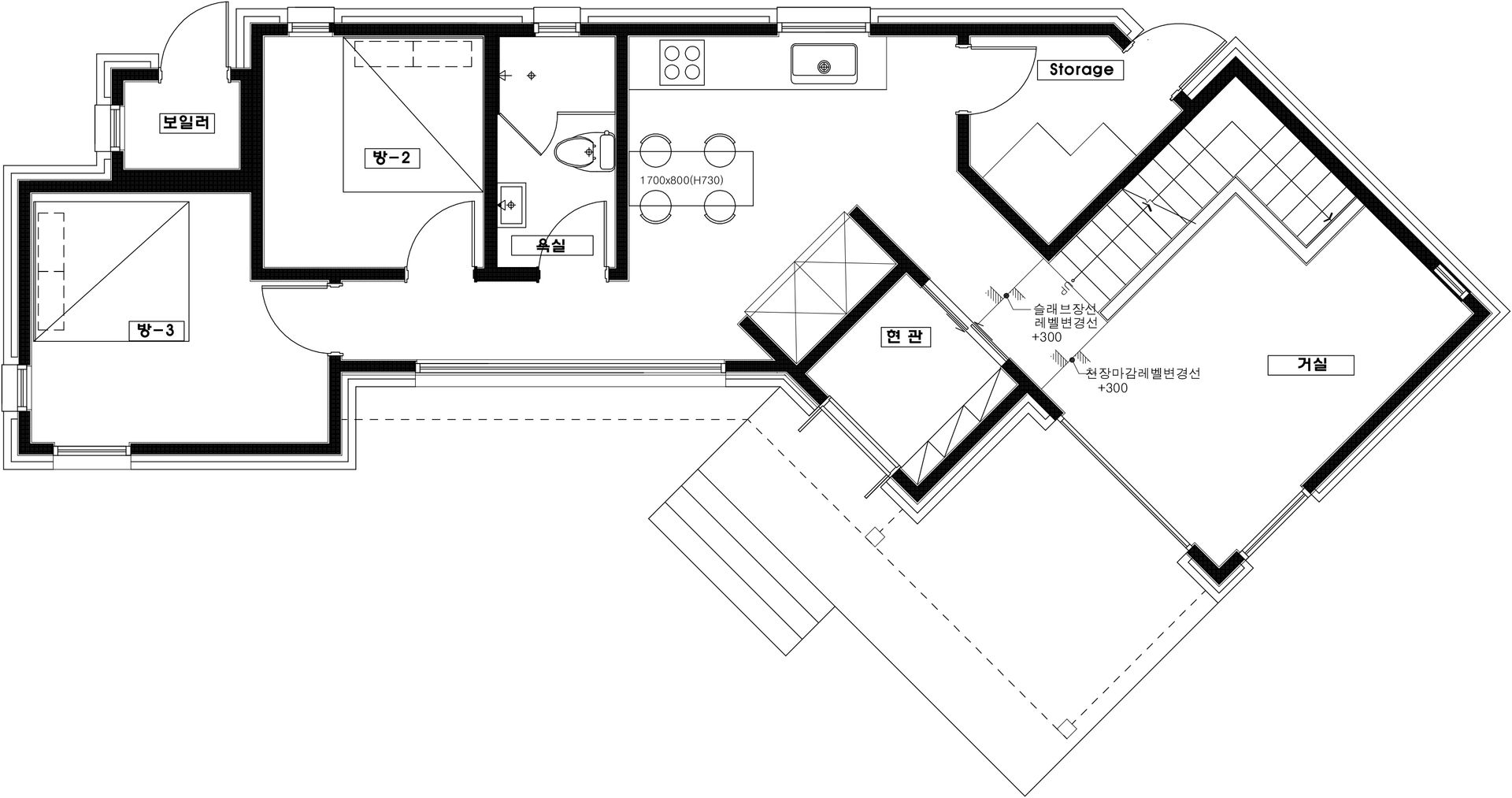 도화리주택, 8sky design 8sky design Casas de campo Madera Acabado en madera