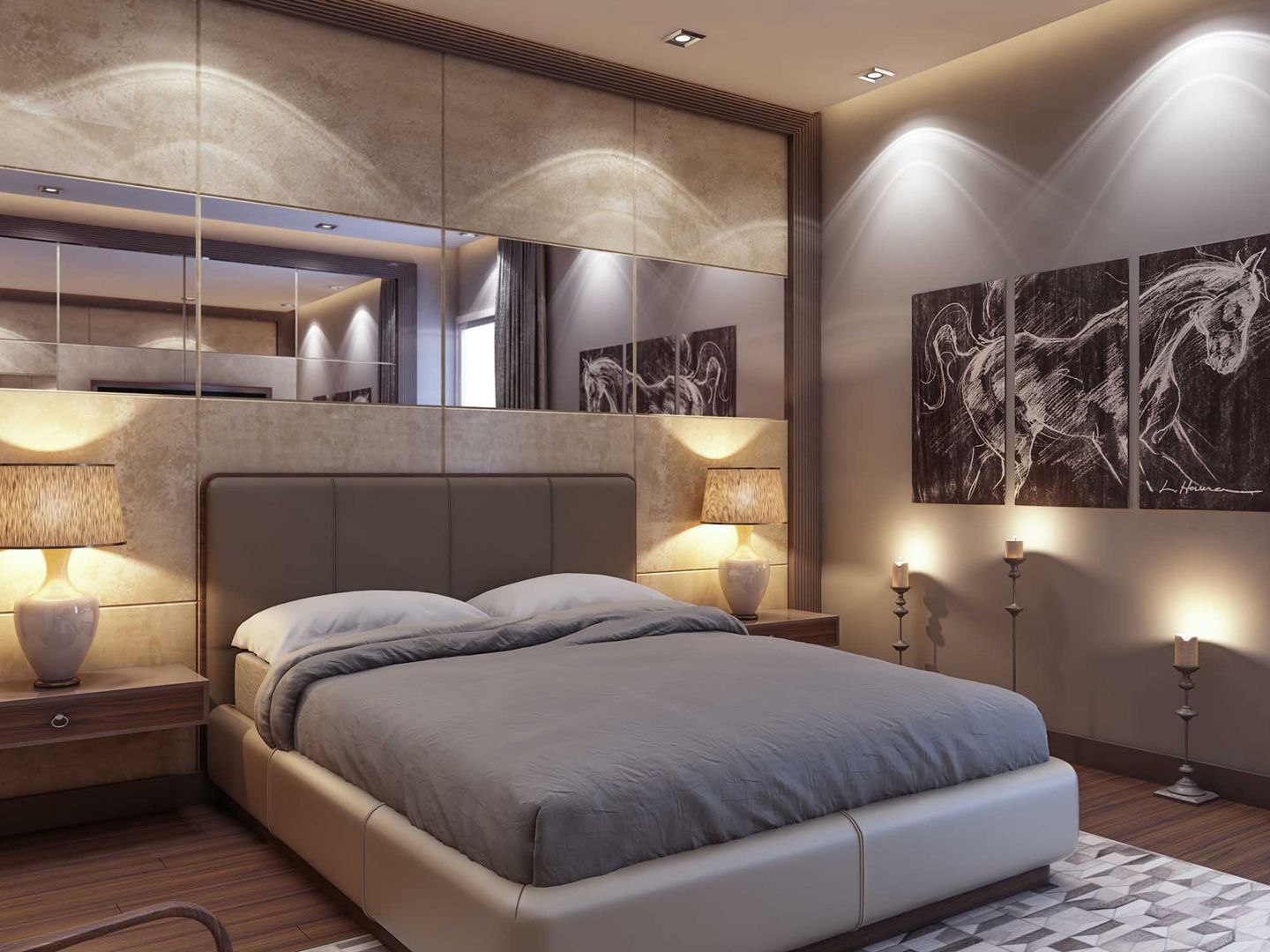 Yunus E. Evi, ANTE MİMARLIK ANTE MİMARLIK Dormitorios de estilo moderno