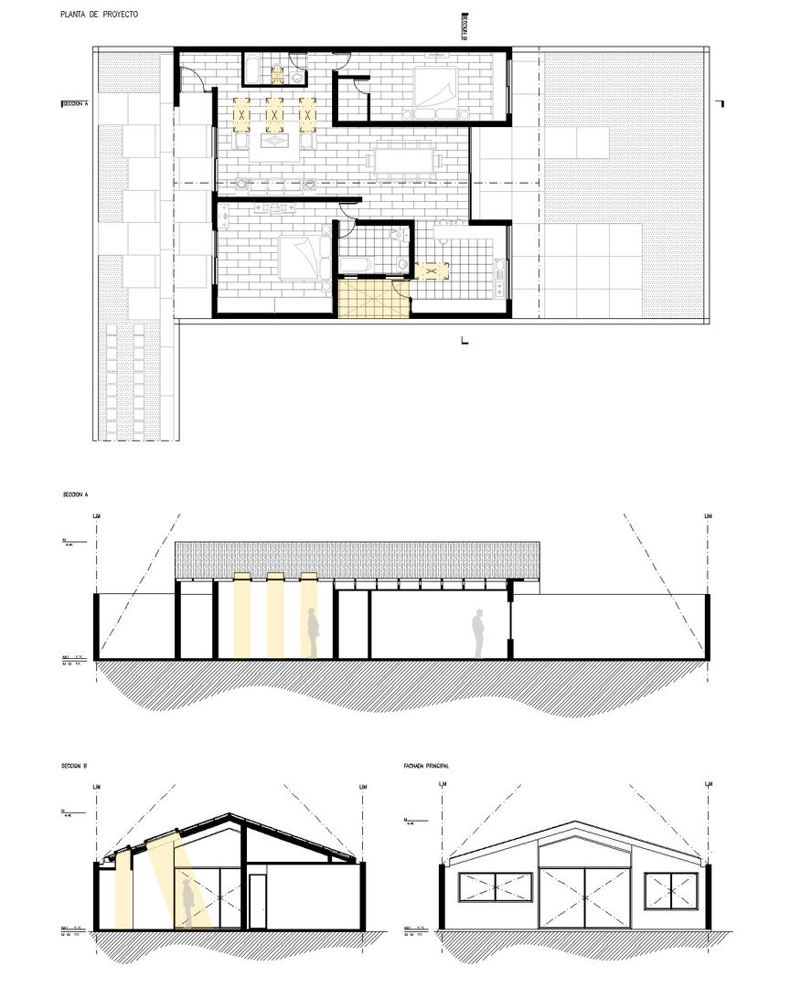 Planimetría proyecto. D01 arquitectura