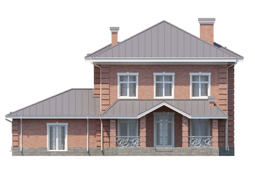 Дарли-2_273 кв.м, Vesco Construction Vesco Construction Дома в классическом стиле