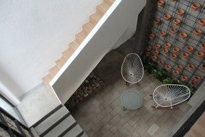 Casa Jardín, Apaloosa Estudio de Arquitectura y Diseño Apaloosa Estudio de Arquitectura y Diseño 露臺 水泥