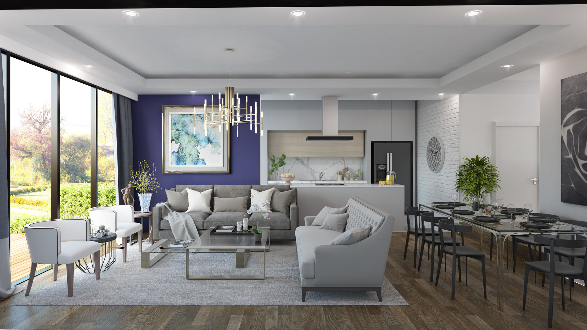 Özel Villa Projesi - Silivri/İSTANBUL, Rengin Mimarlık Rengin Mimarlık Modern living room