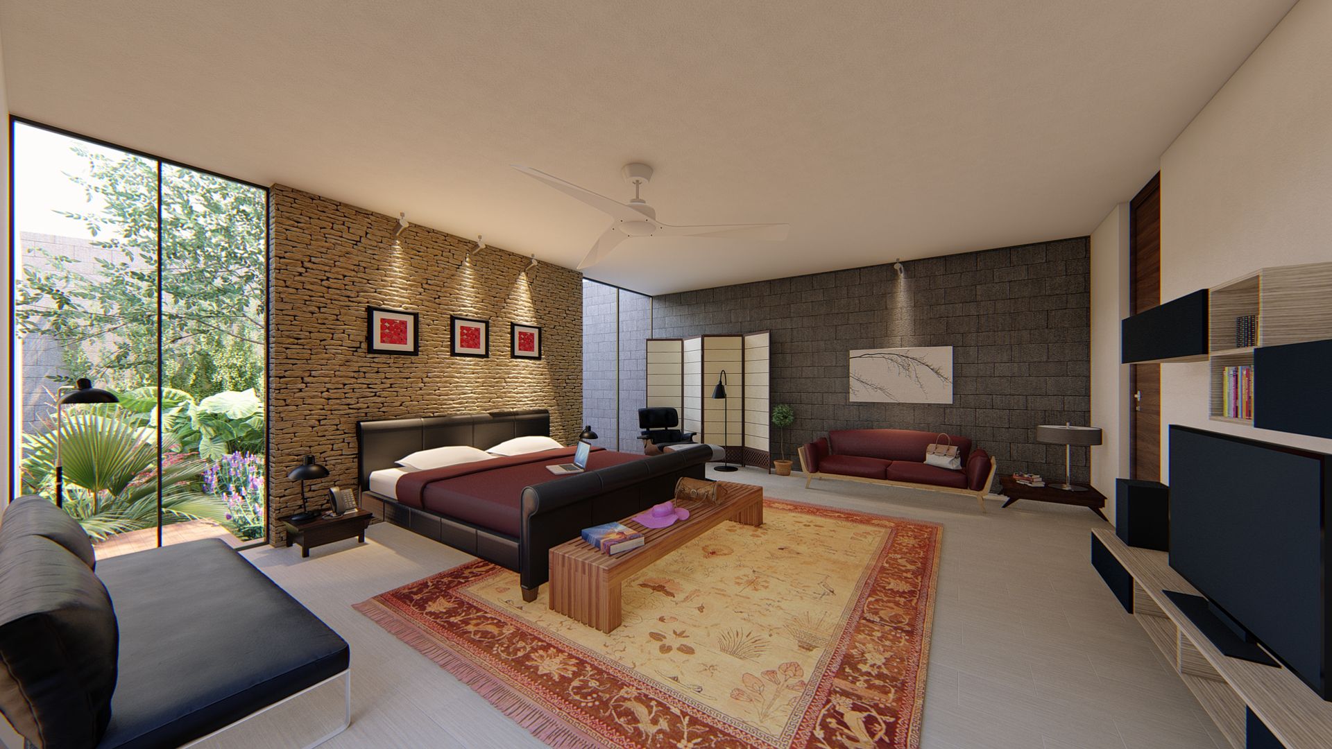 Casa Arboleda, EMERGENTE | Arquitectura EMERGENTE | Arquitectura 모던스타일 침실